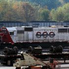 EMD SD60 CEFX#6000 ex SOO bereit zum Umbau auf Juniata Yard der NS, Altoona,PA