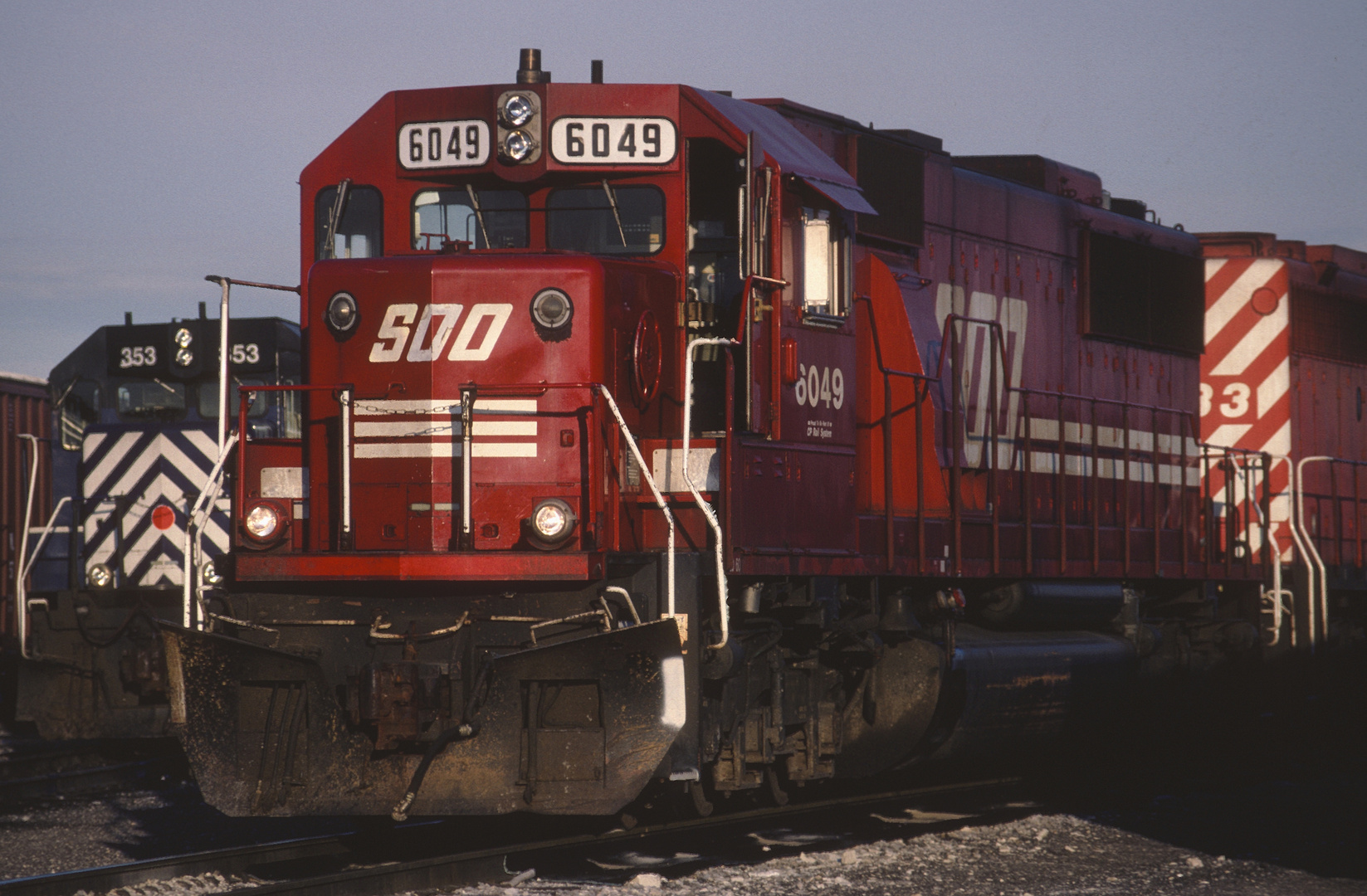 EMD SD60 SOO#6049 (CP Rail System) im Canadian Pacific Yard , Chicago, IL