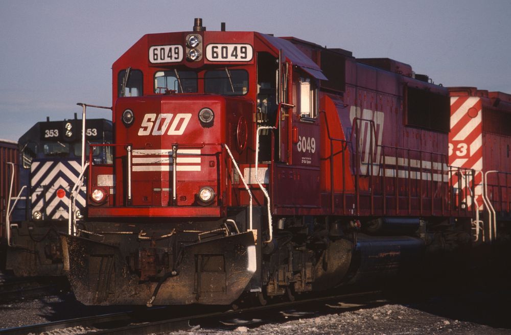 EMD SD60 SOO#6049 (CP Rail System) im Canadian Pacific Yard , Chicago, IL