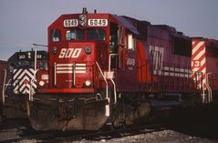 EMD SD60 SOO#6049 (CP Rail System) im Canadian Pacific Yard , Chicago, IL