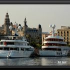 Emelina & Wedge Too im Port Vell - Barcelona