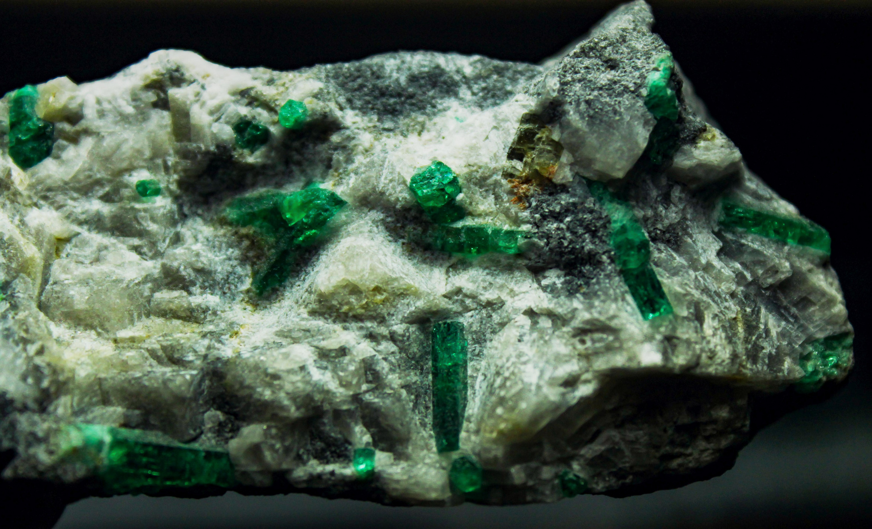 Emerald from Coscues Mine in Columbia