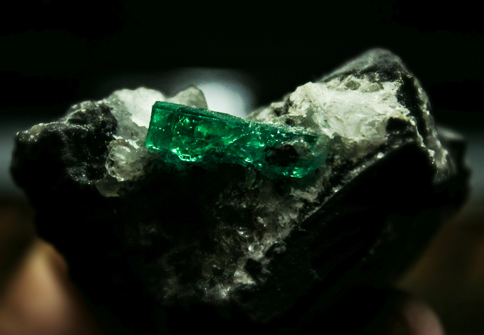 Emerald from Muzo in Columbia II