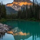 Emerald Lake am Abend