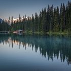 Emerald Lake am frühen Morgen