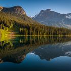 Emerald Lake am frühen Morgen