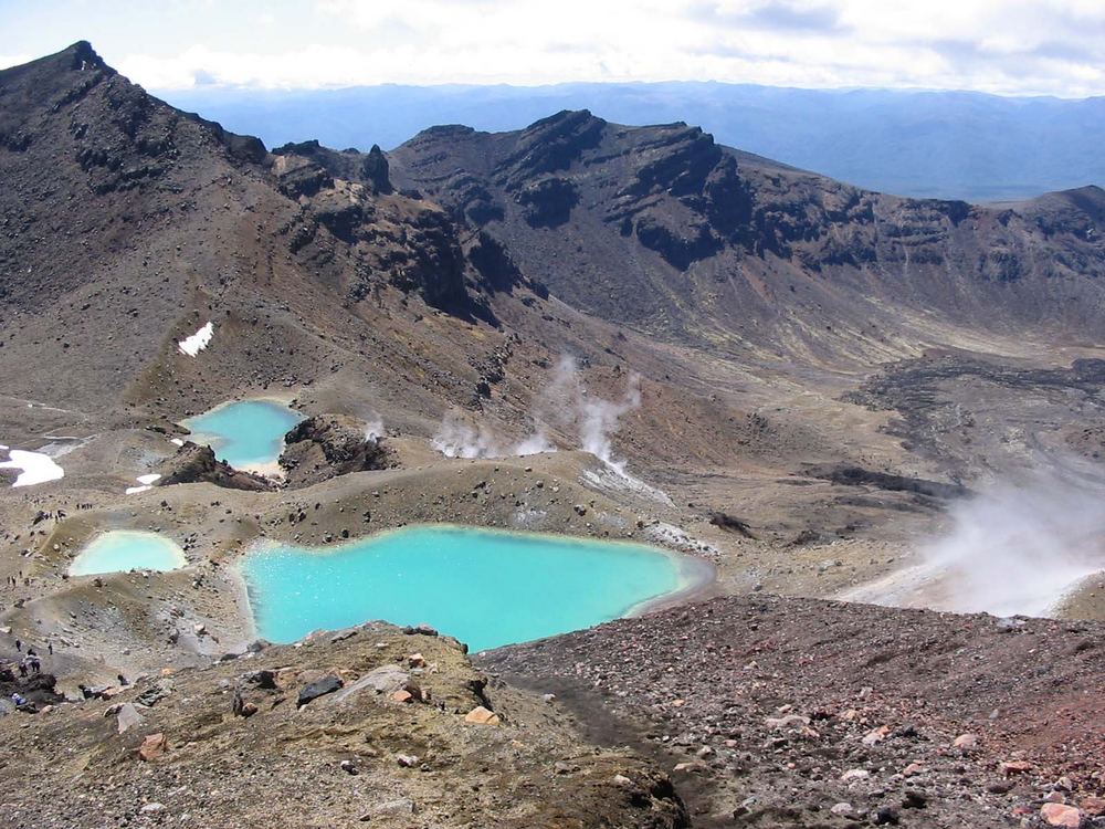 Emerald Lakes (Tongario National Park)