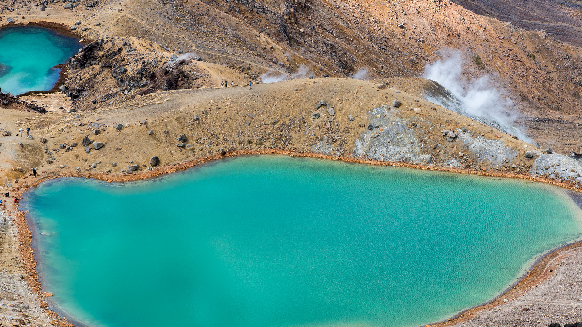 Emerald Lakes @ Tongariro Crossing, New Zealand