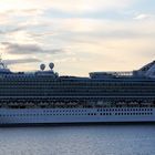 Emerald Princess im Fjord von Oslo