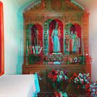 Emerita el Paso Kirche La Gomera - Anaglyphen 