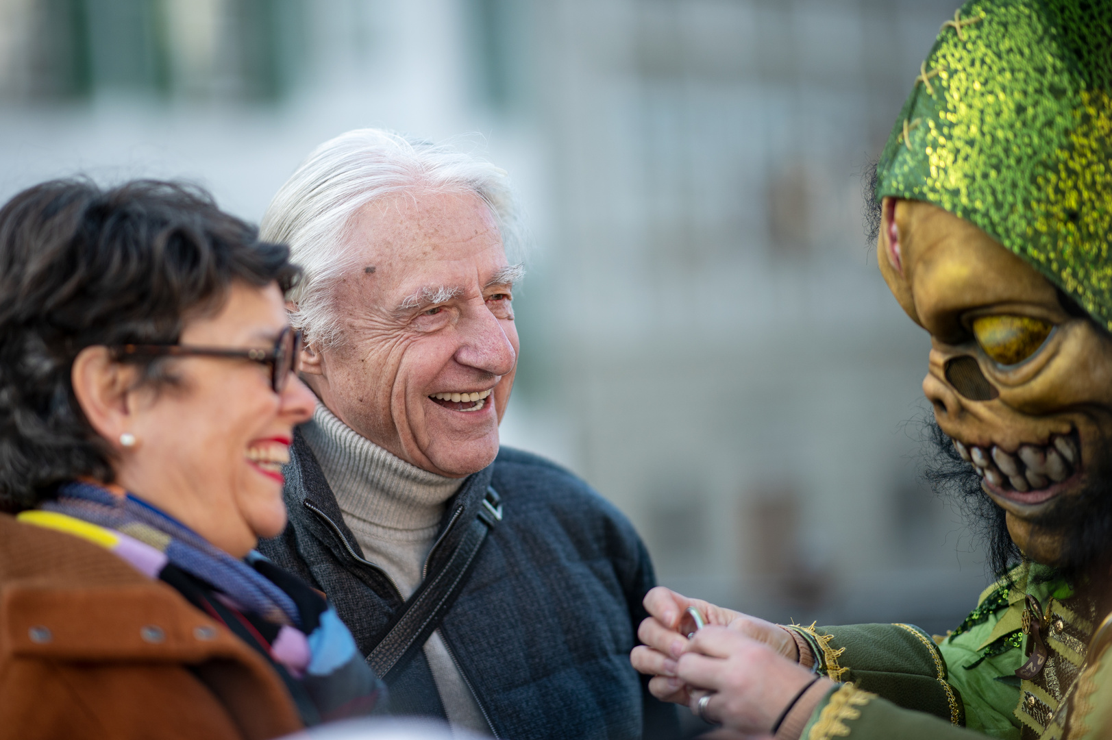 Emil Steinberger an der Luzerner Fasnacht 1