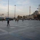 Eminönü in der der Wintersonne am Abend