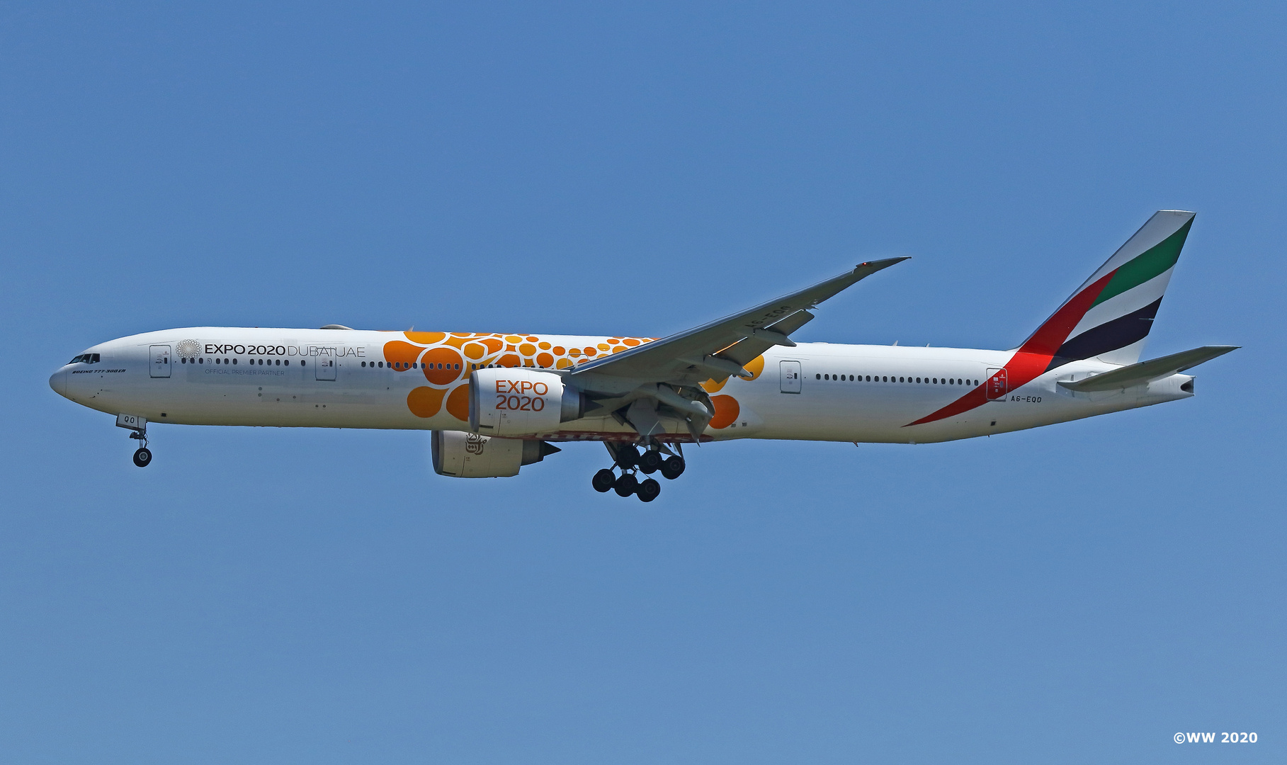 Emirates 777-ER Expo Dubai Livery