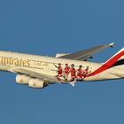 Emirates A380 Arsenal Livery