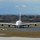 Emirates A380 in DUS