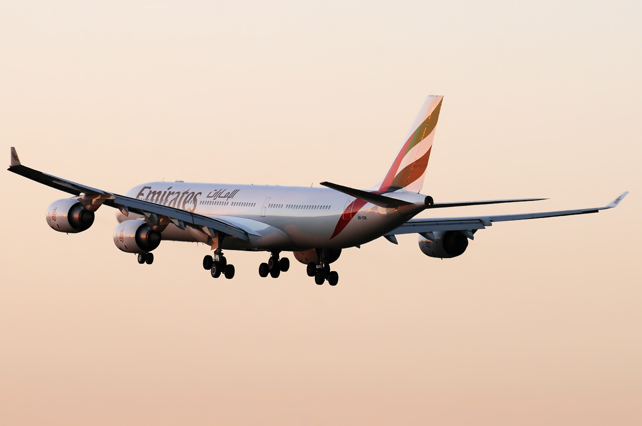 Emirates Airbus A340-500