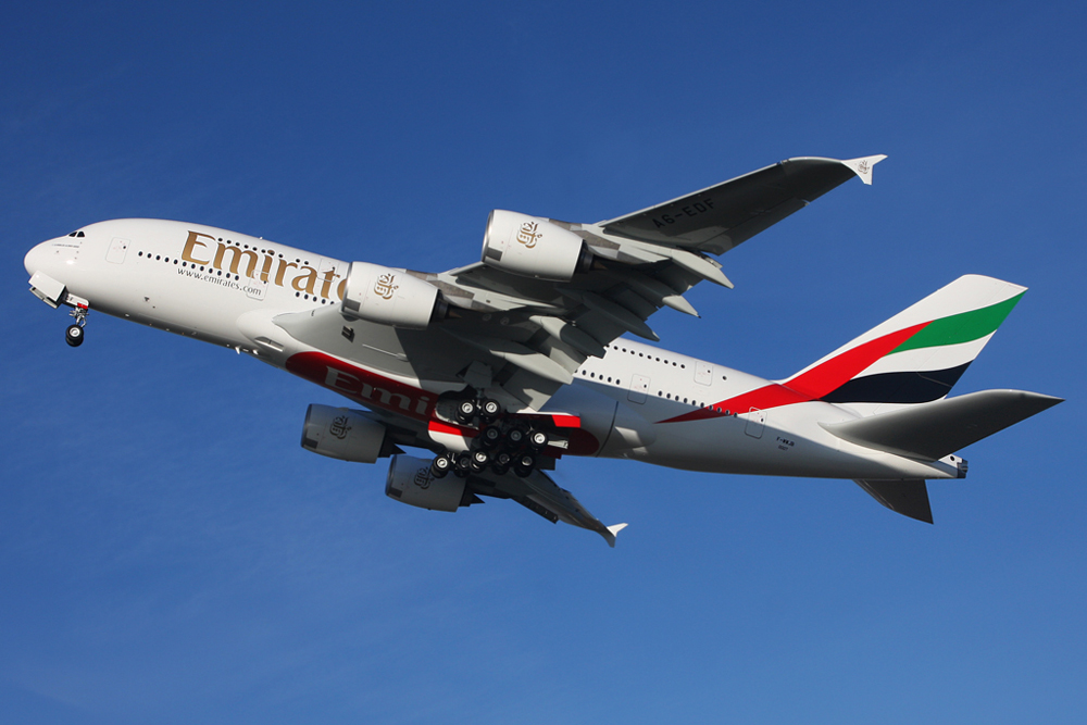 Emirates Airbus A380-861