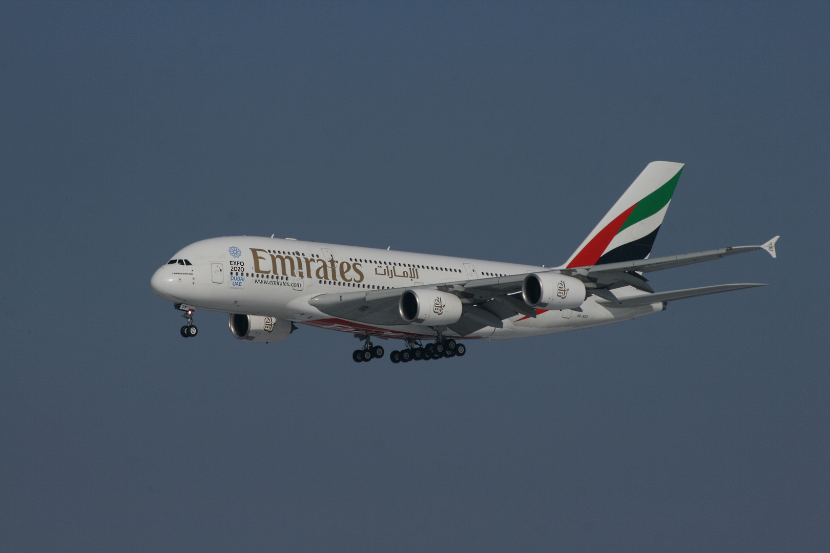 Emirates Airbus A380-861