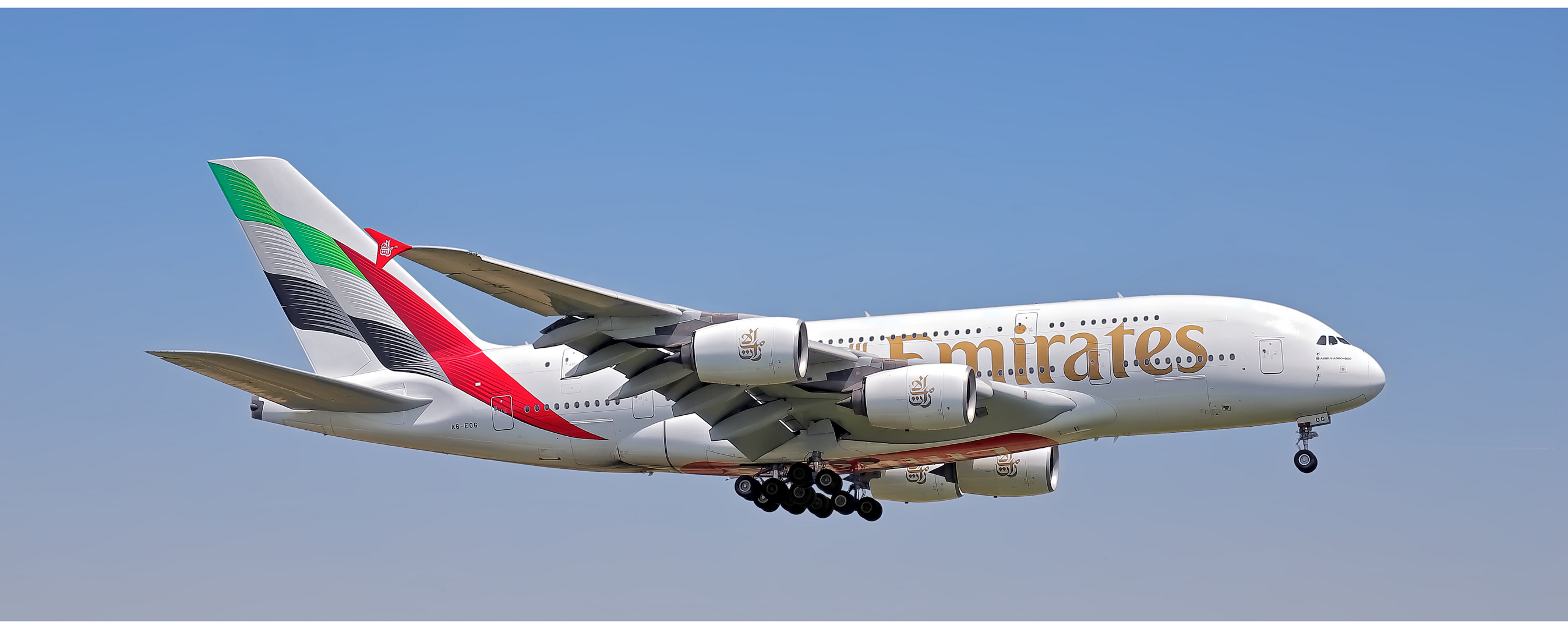 Emirates Airlines A6 - EOG