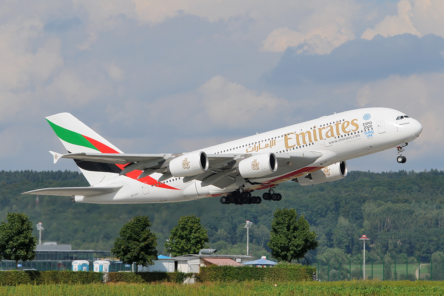 Emirates Airlines Airbus A380 A6-EDT