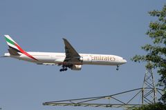 Emirates Anflug auf Airport Frankfurt/Main Part II