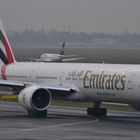 Emirates auf dem Weg nach Dubai