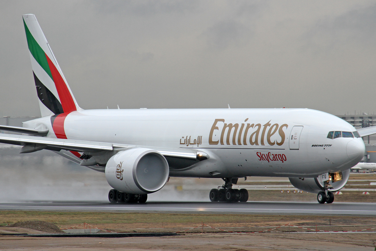 Emirates Sky Cargo Boeing 777-F1H A6-EFG