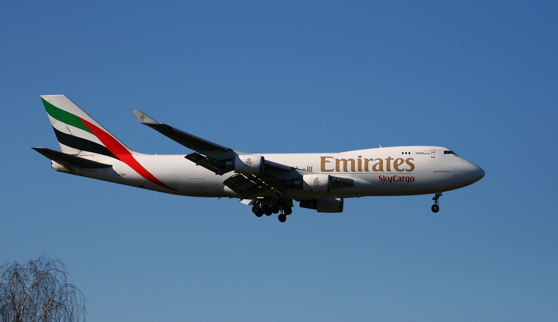 Emirates SkyCargo Boeing 747-47UF(SCD) in Düsseldorf (2)