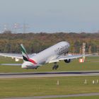 Emirates take-off