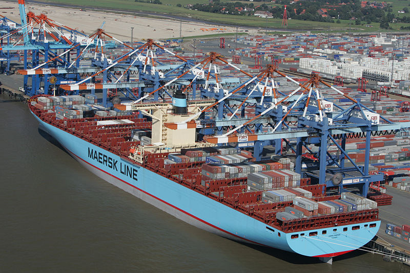 Emma Maersk in Bremerhaven