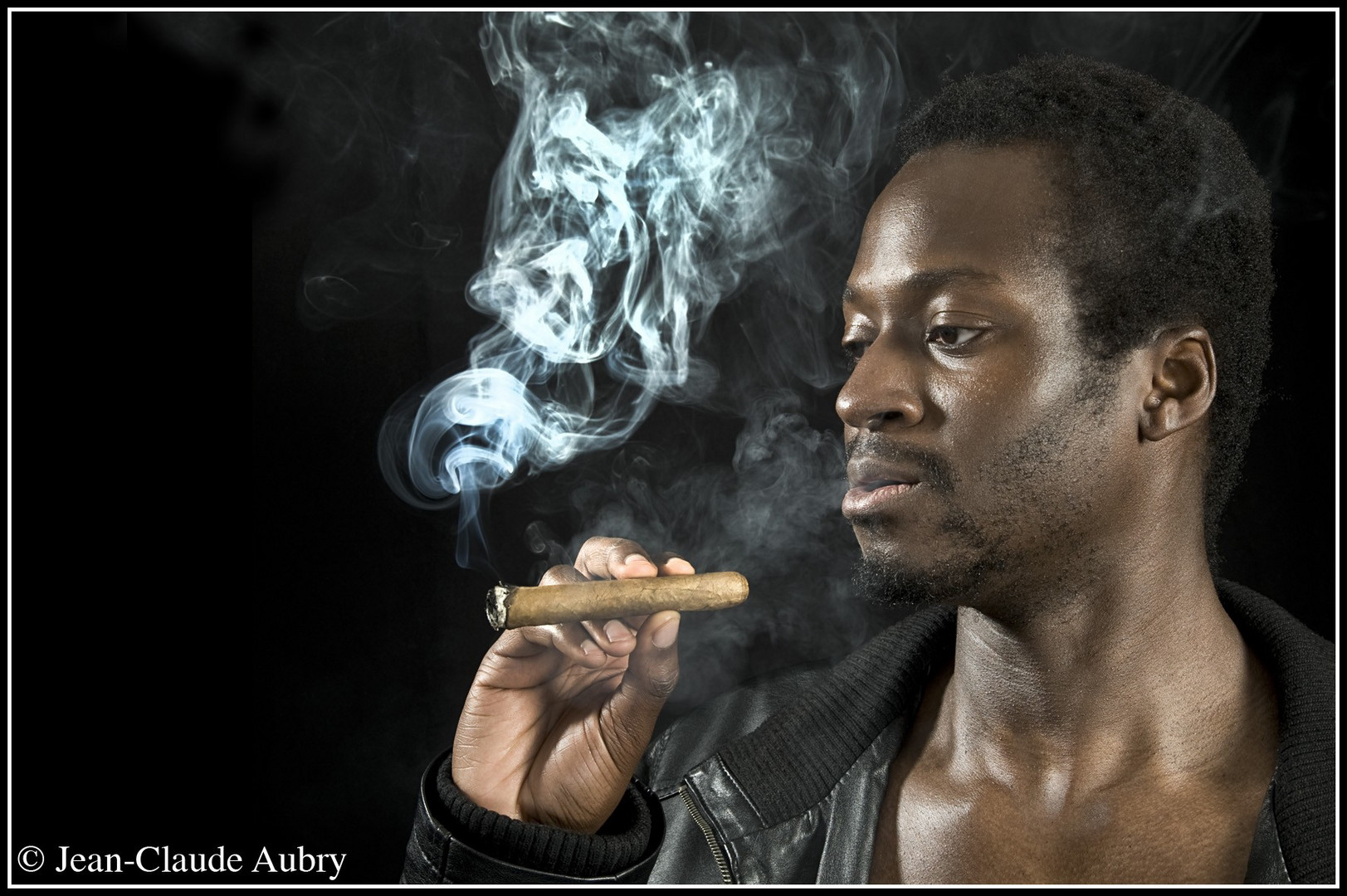 Emmanuel Buriez cigar smoker