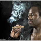 Emmanuel Buriez cigar smoker