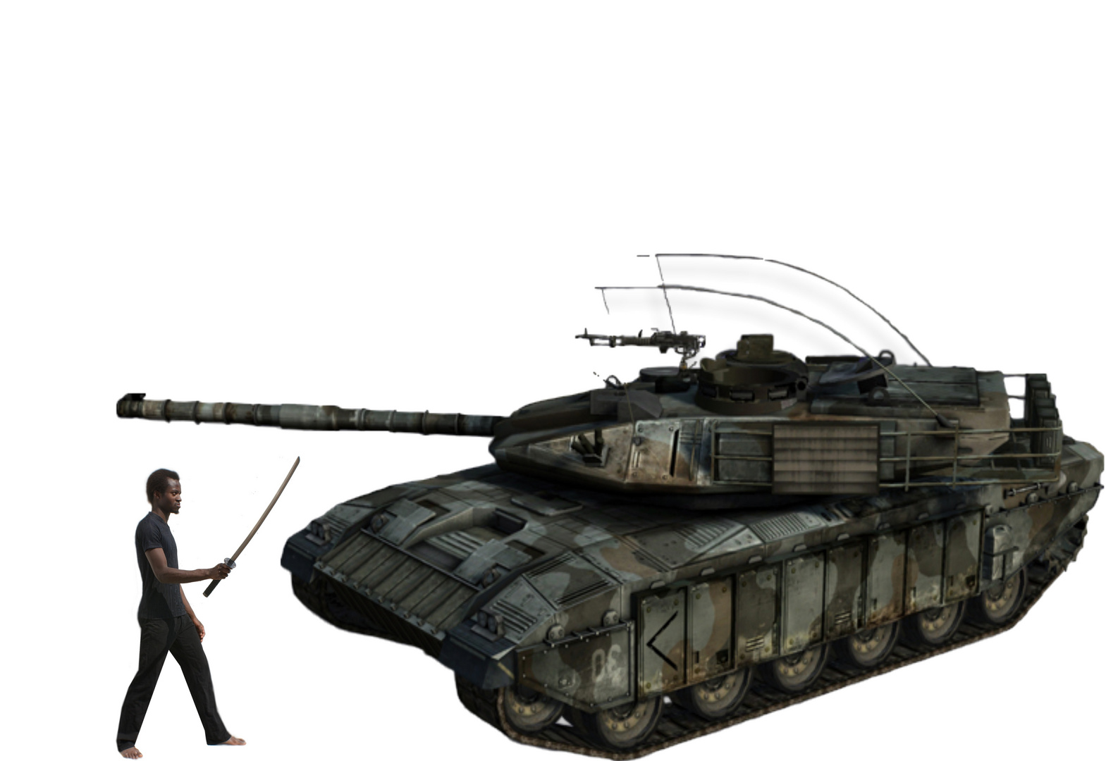 Emmanuel Buriez sabre front tank