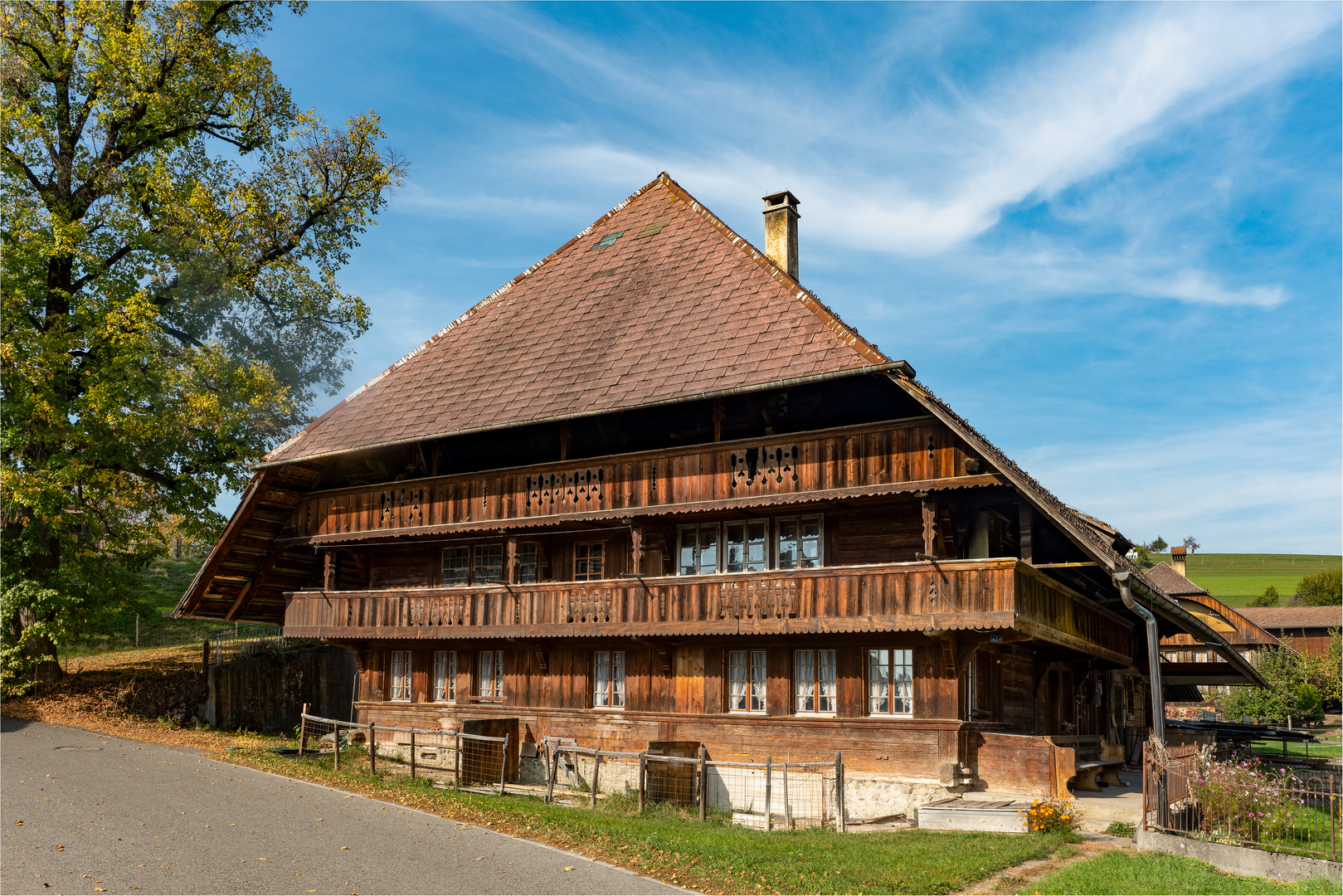 Emmentaler Bauernhaus in Mirchel