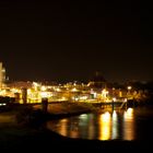 Emmerich am Rhein bei Nacht