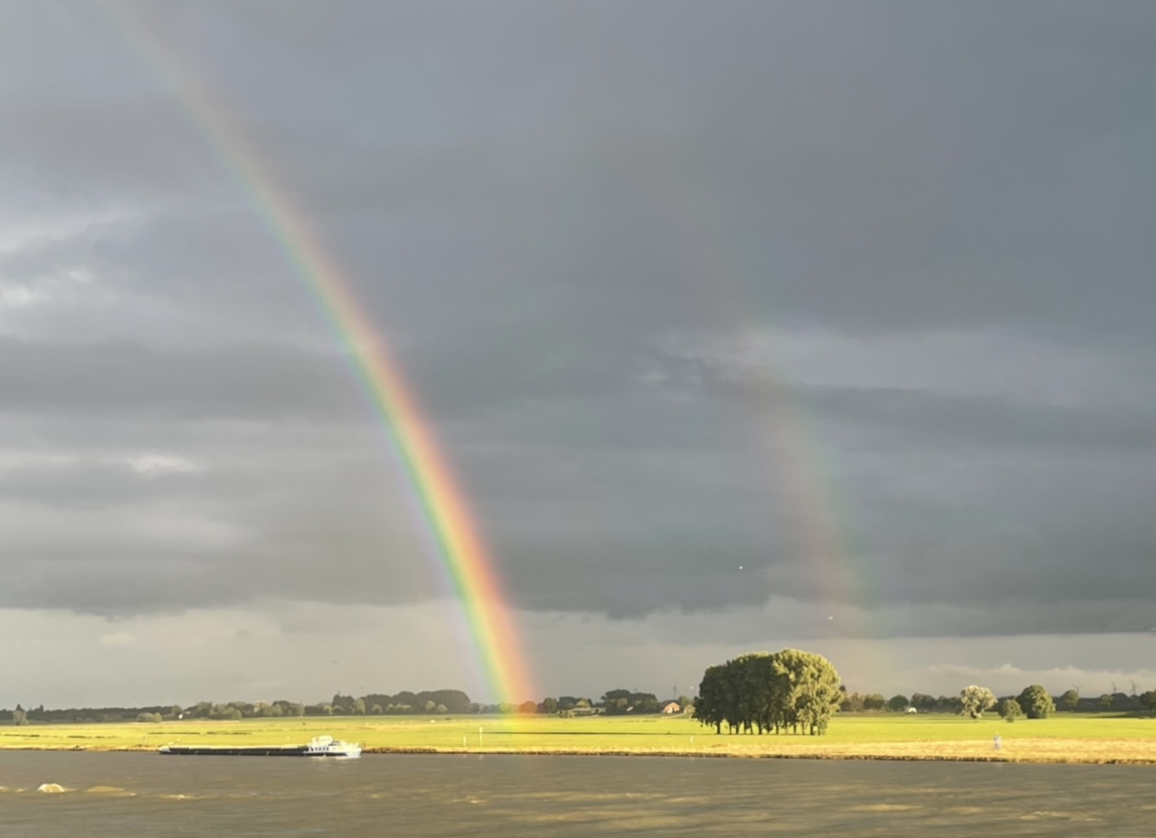 Emmerich am Rhein, nach dem Regen 