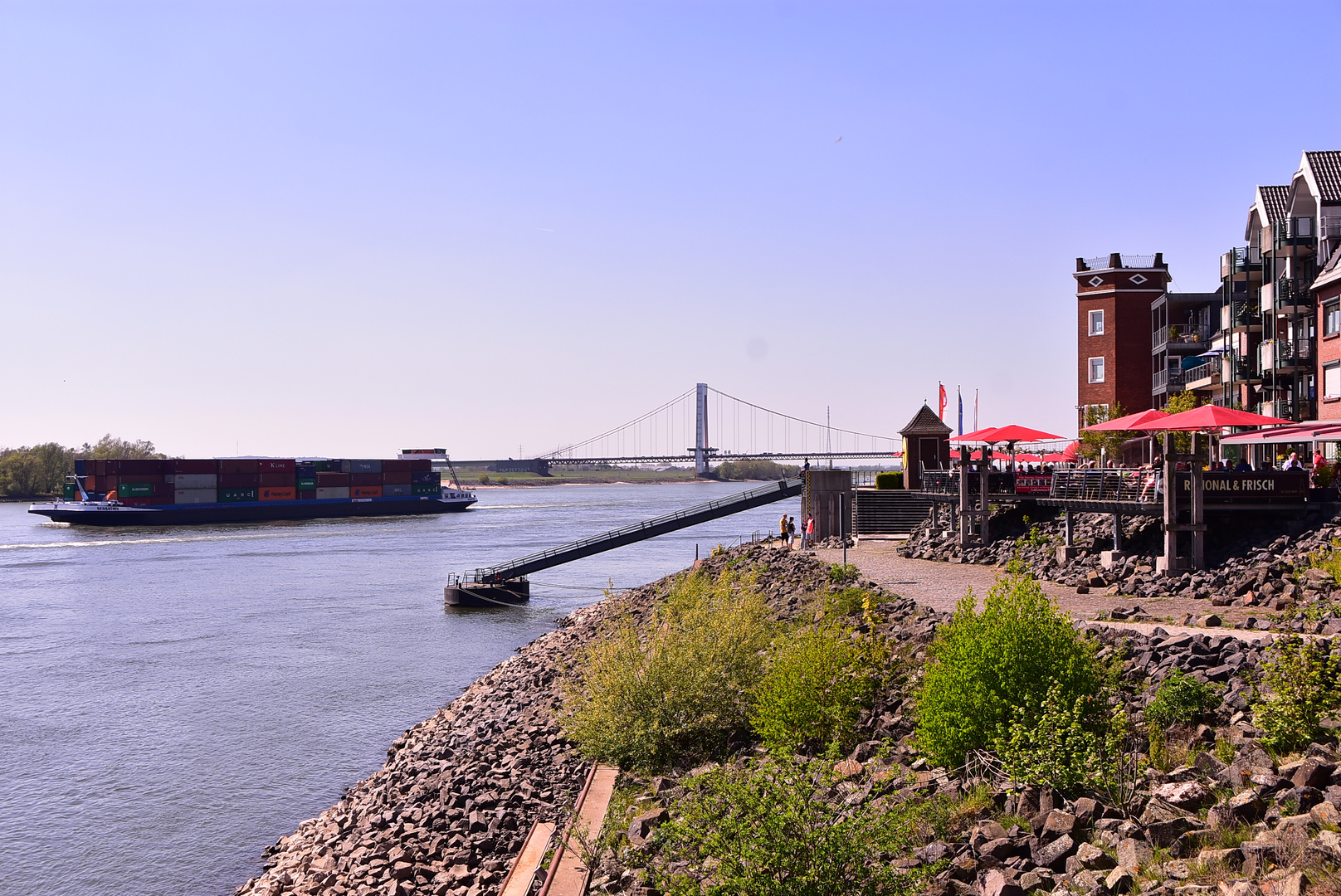 Emmerich am Rhein Skyline April 2019