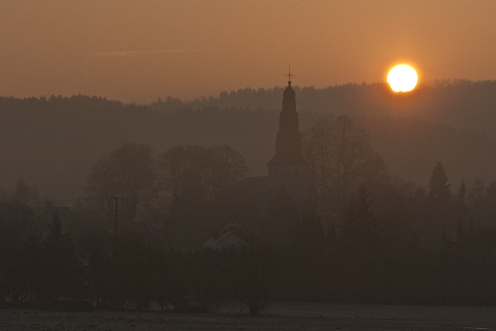 Emmerichenhain Sonnenaufgang