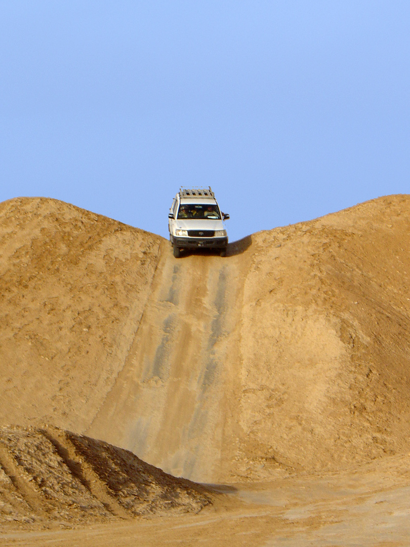 Emotion en 4x4 dans le désert sud-tunisien