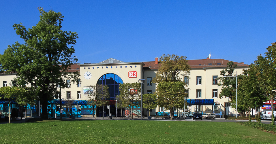 Empfangsgebäude Gera Hbf