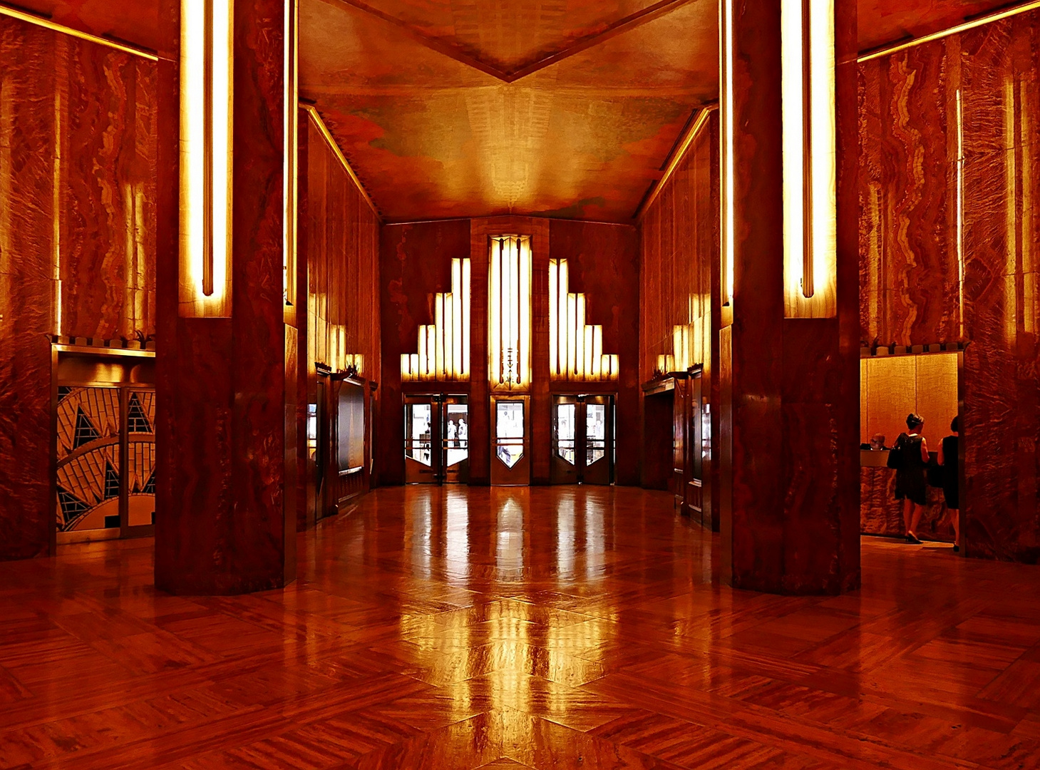 Empfangshalle im Art Deco!