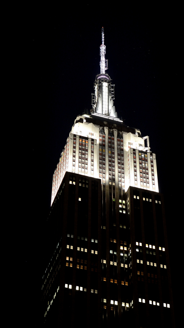 Empire State Building am Abend