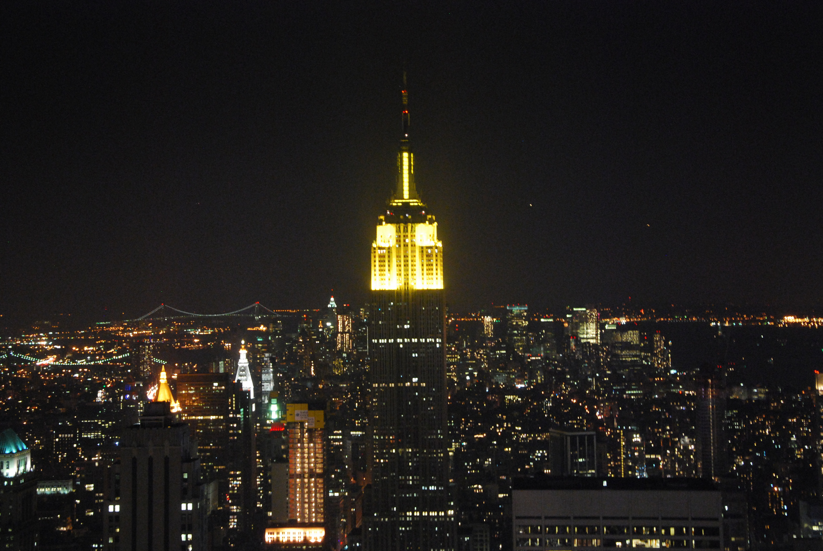 Empire State Building bei Nacht