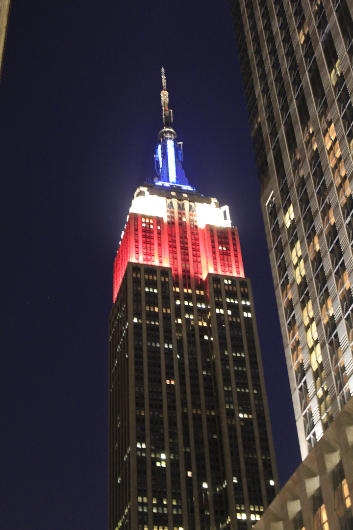 Empire State Building bei Nacht