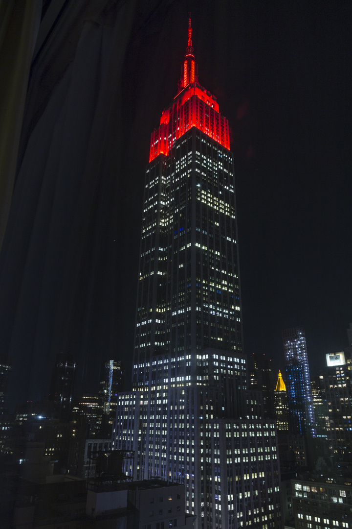 Empire State Building bei Nacht