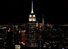 Empire State Building bei Nacht