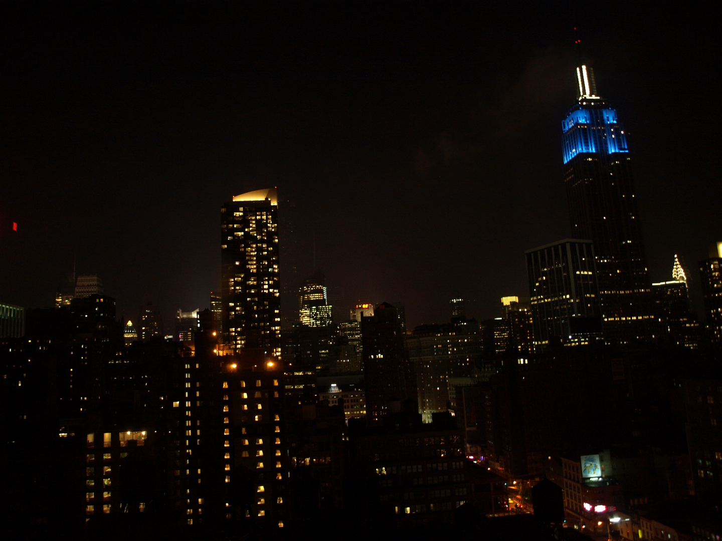 Empire State Building bei Nacht