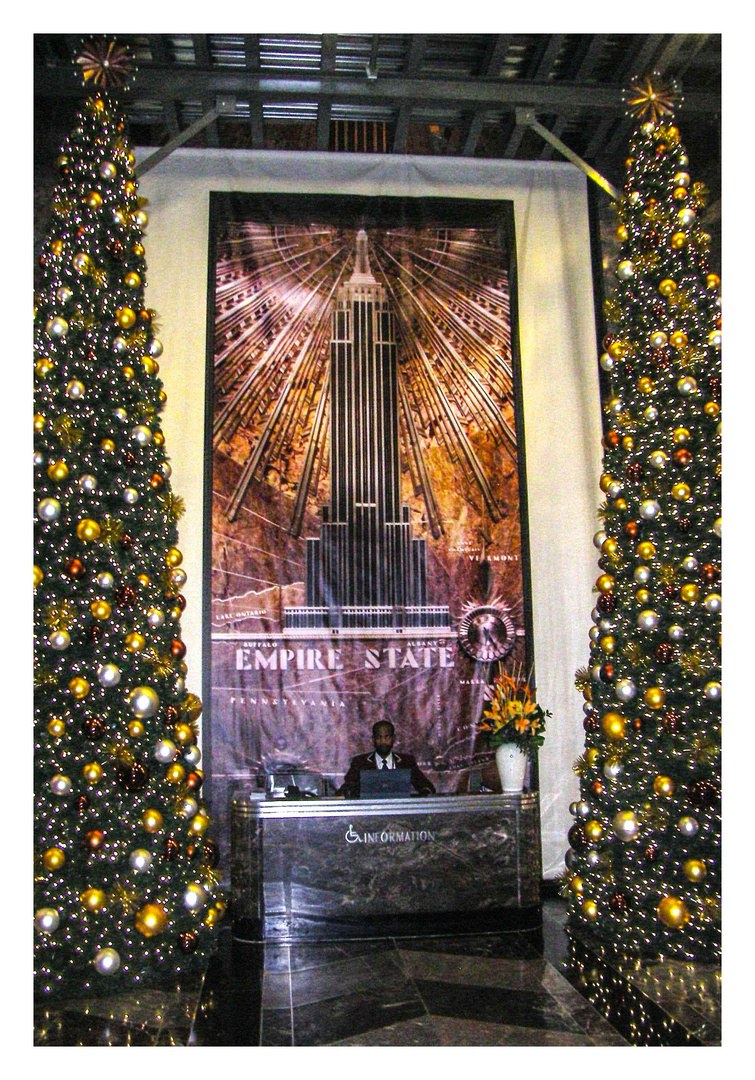 empire state building Eingangshalle