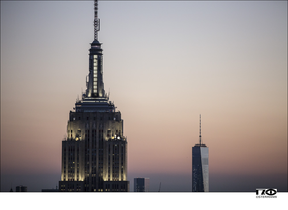 Empire State Building + Freedom Tower