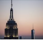 Empire State Building + Freedom Tower